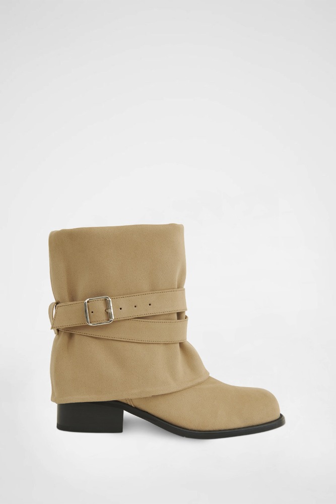 BELTED SLOUCHY BOOTS (MULTI-WAY)